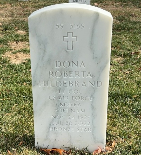 Back of headstone — Floyd Hildebrand
