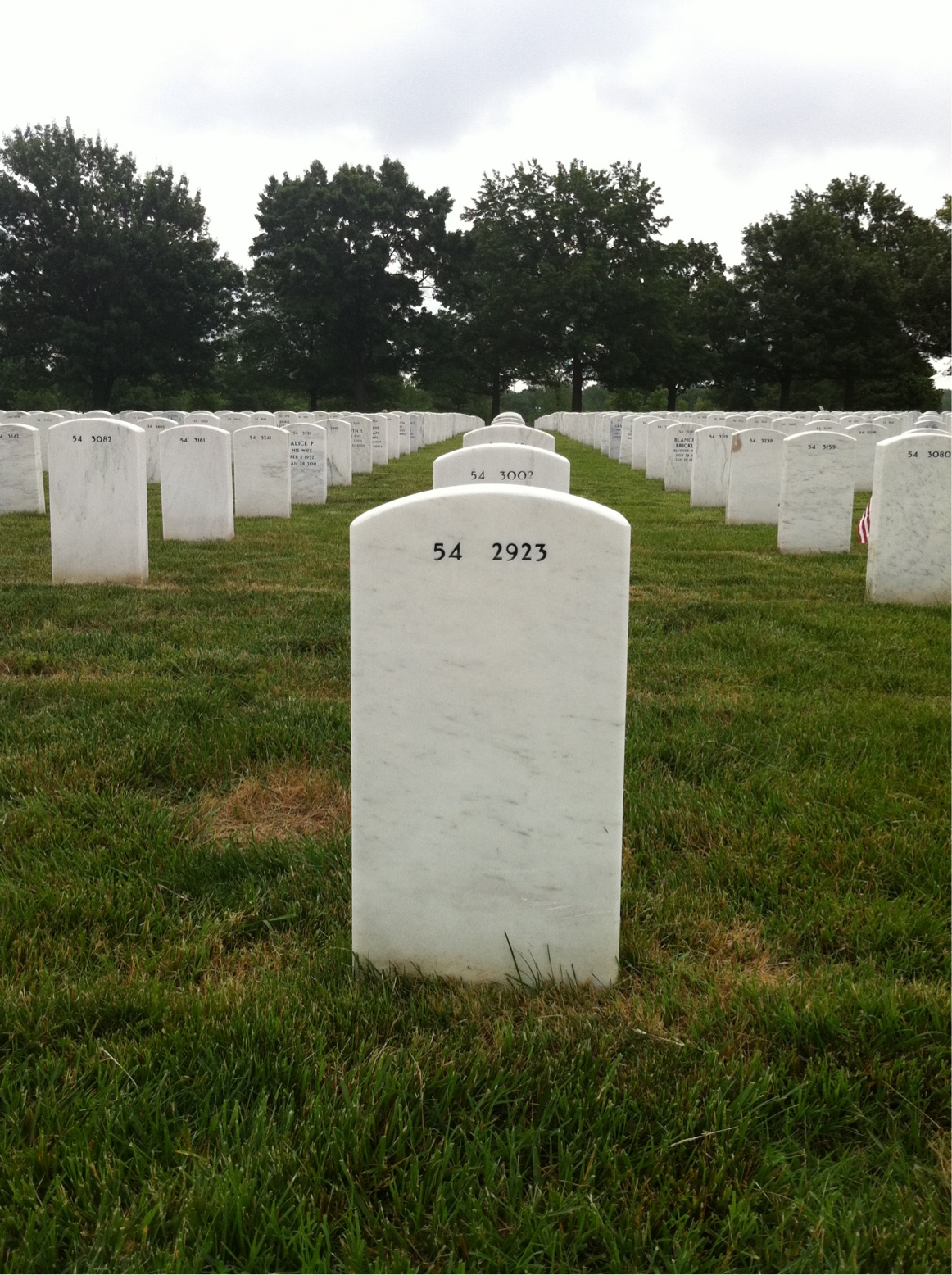 Back of headstone — Joseph Murray