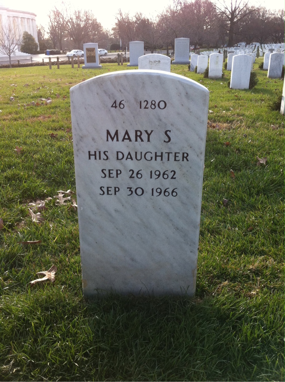 Back of headstone — John Ferguson