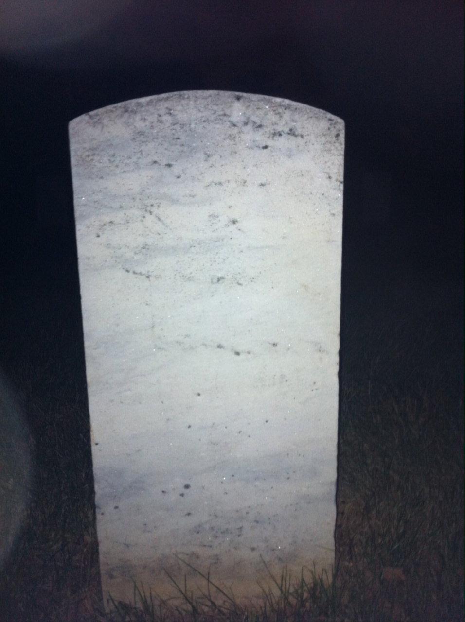 Back of headstone — Richard Morgner