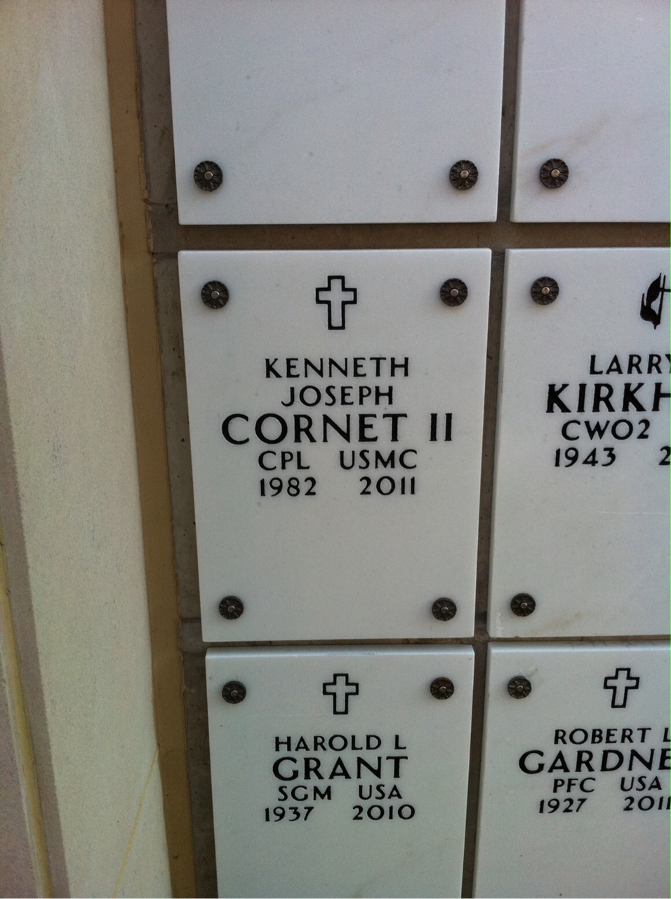 Kenneth Joseph Cornet
