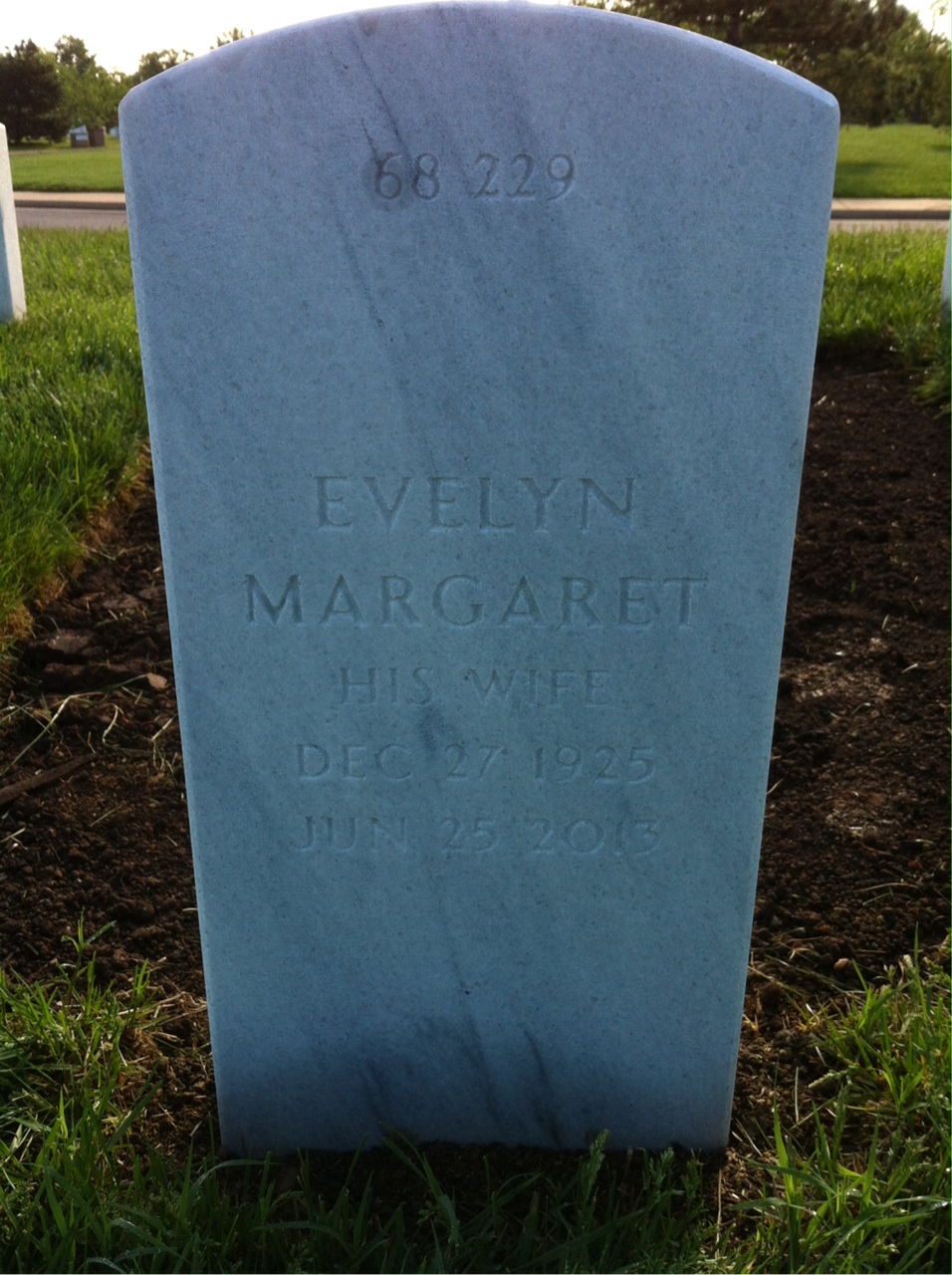 Back of headstone — Albert Girardo