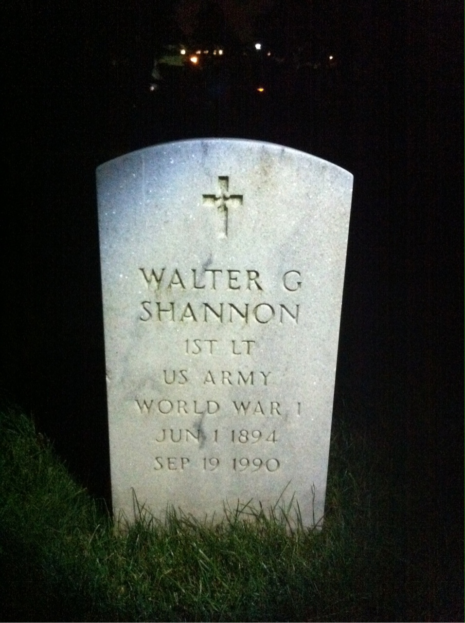 Walter G Shannon