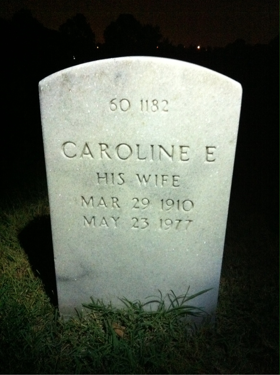 Back of headstone — Francis Murphy