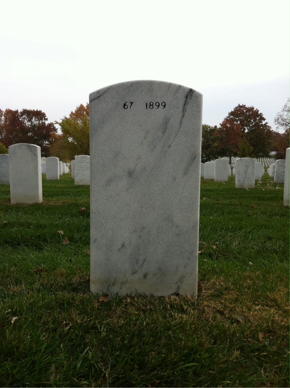 Back of headstone — Jim Mills