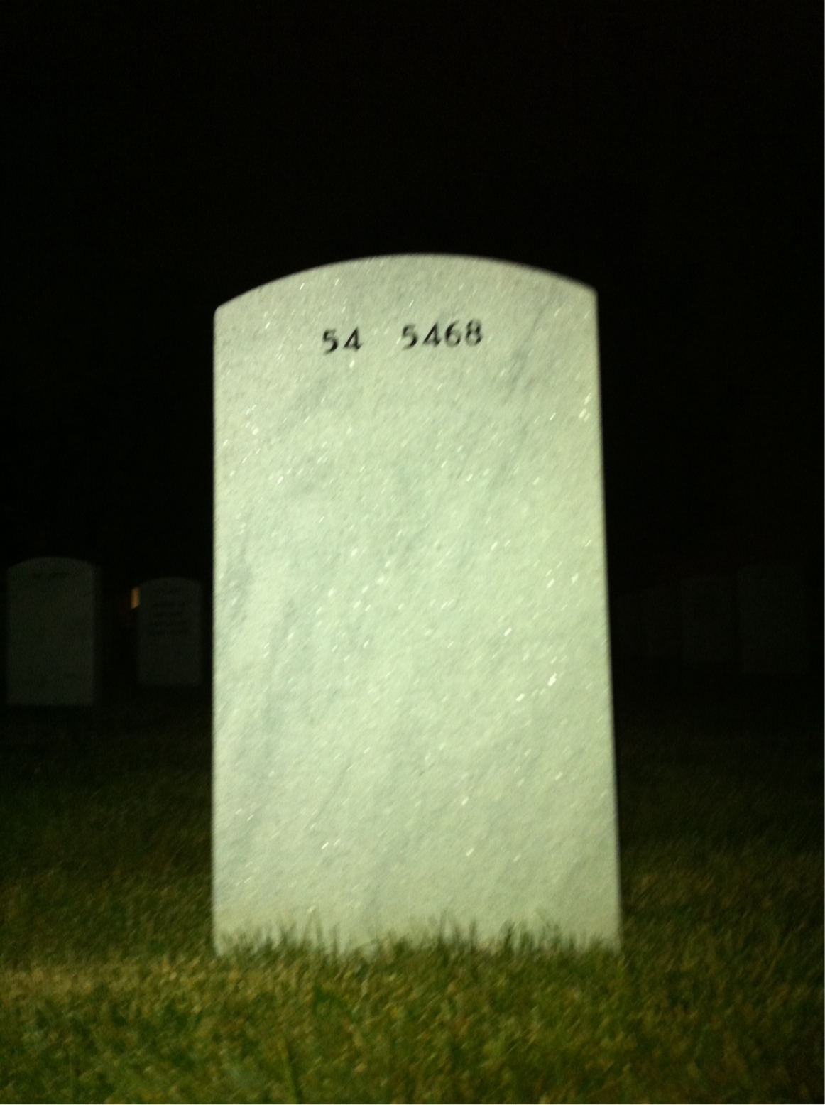 Back of headstone — William Lorne Dunsmore