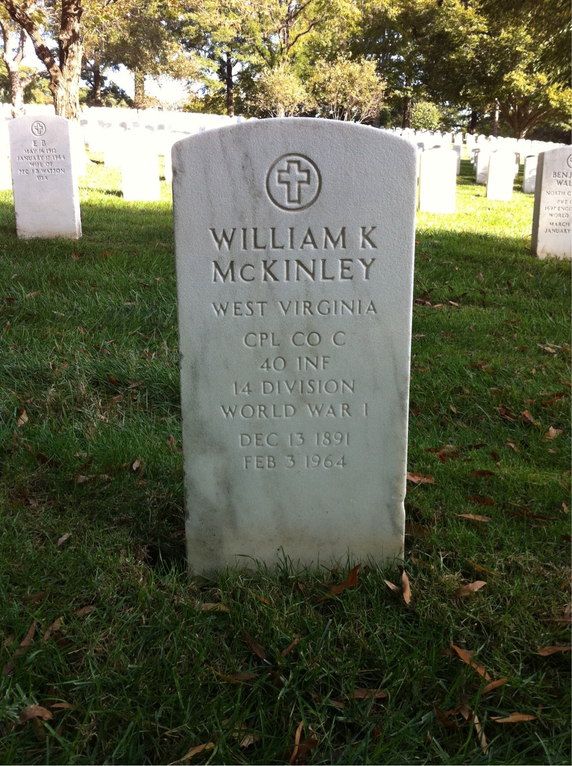 William D Mckinley