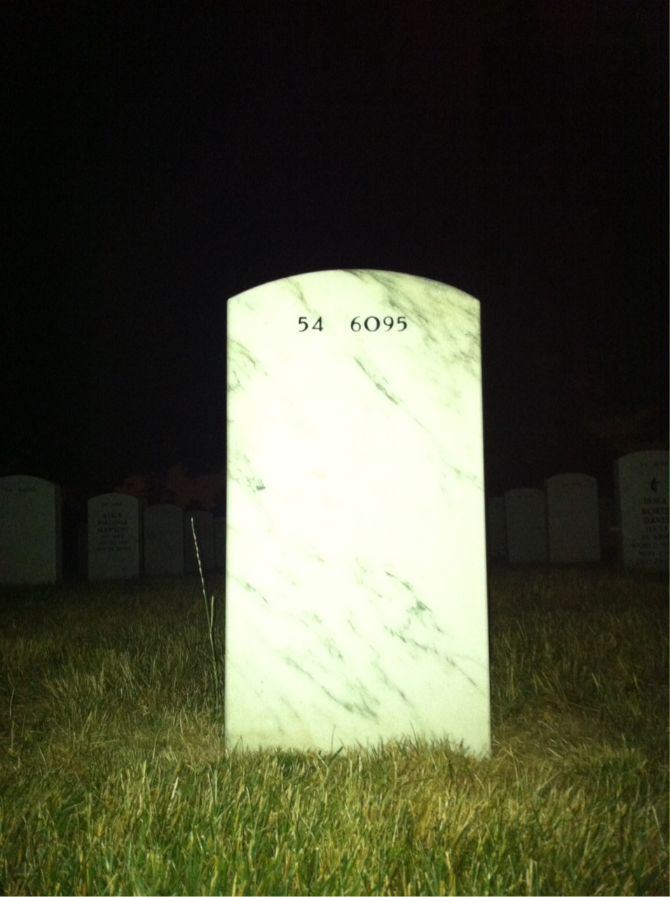 Back of headstone — Robert Fechtman