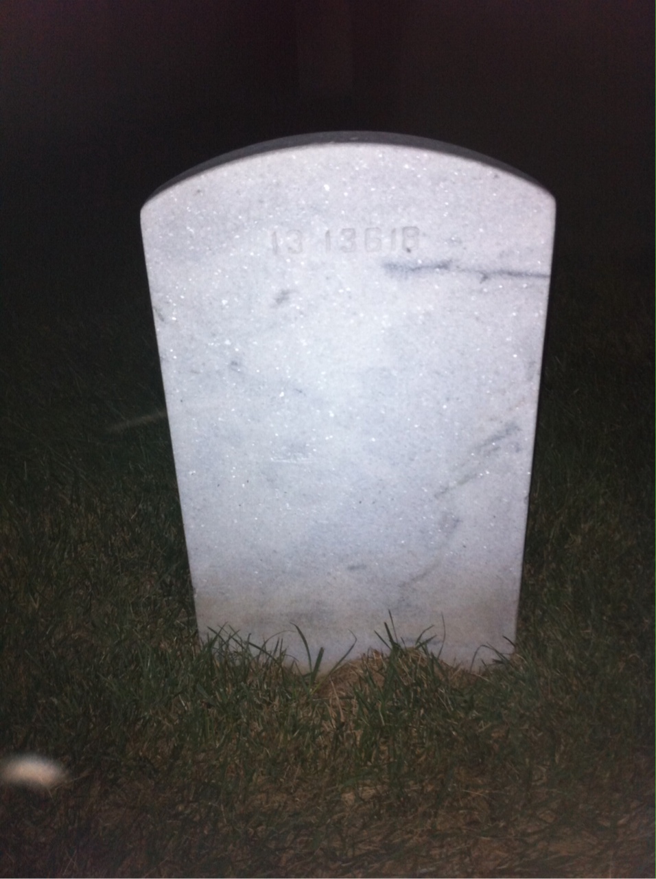 Back of headstone — J Askren