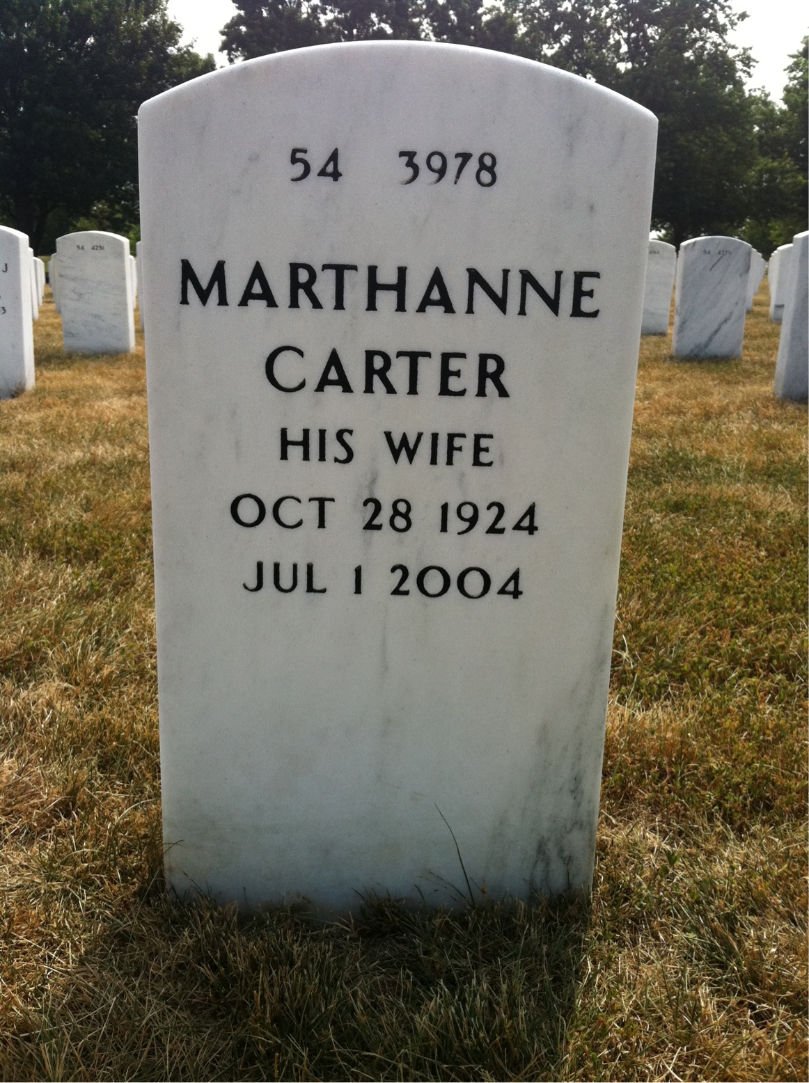 Back of headstone — William Stiehler