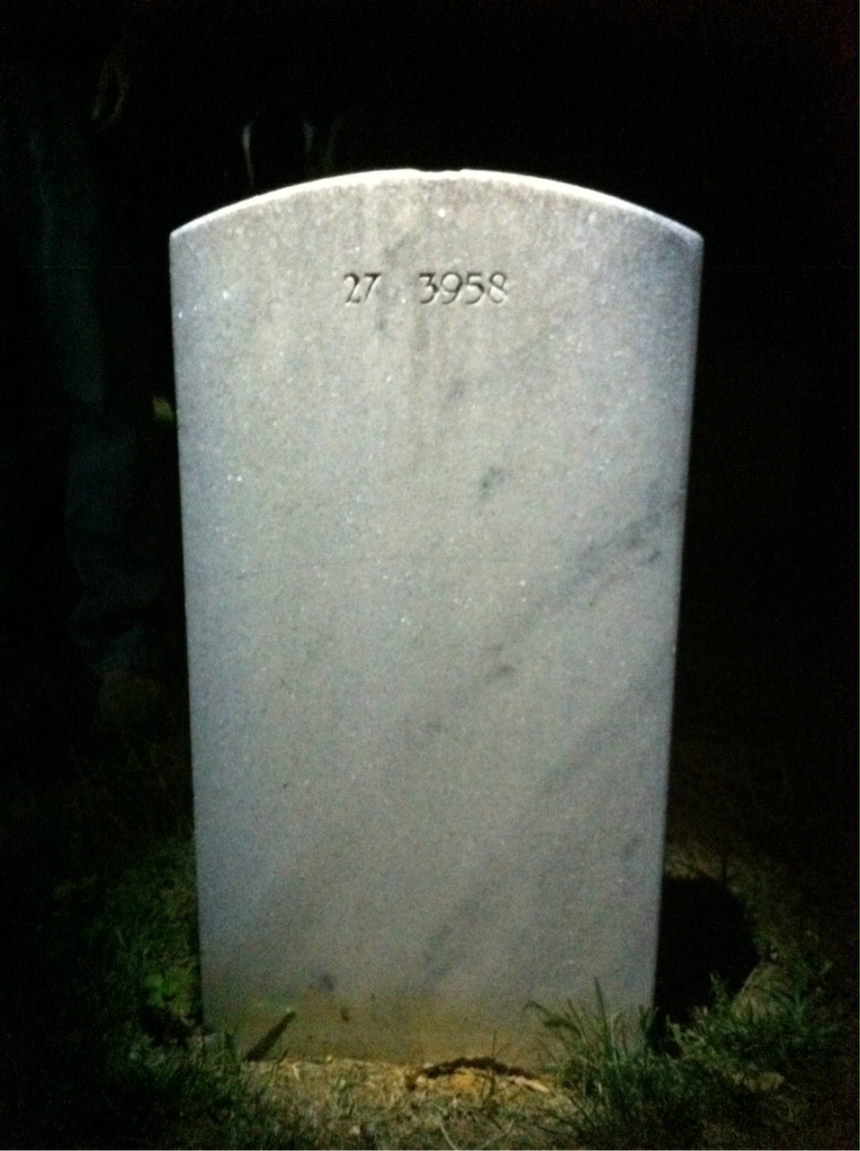 Headstone of Unknown Unknown