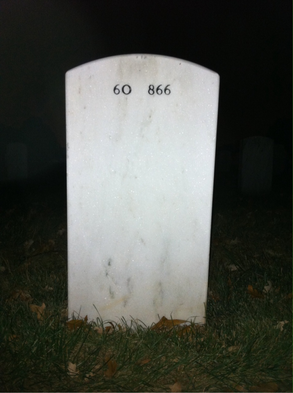 Back of headstone — Frances Gometz