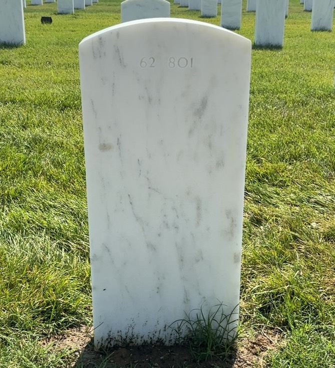 Back of headstone — Wayne Murphy