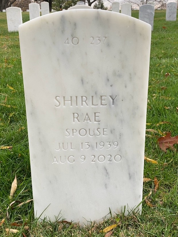 Back of headstone — Bobbie Phillips