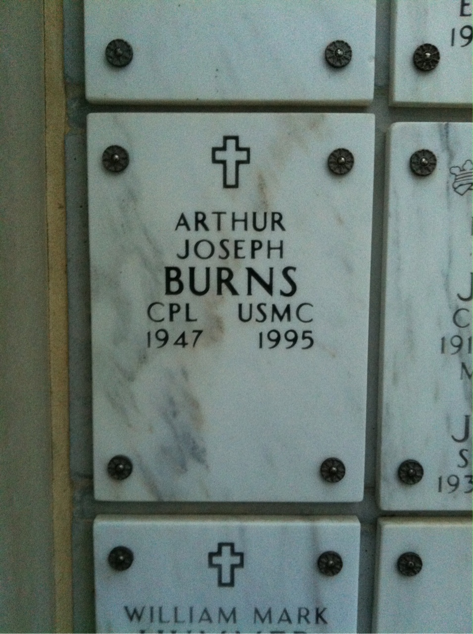 Arthur J Burns