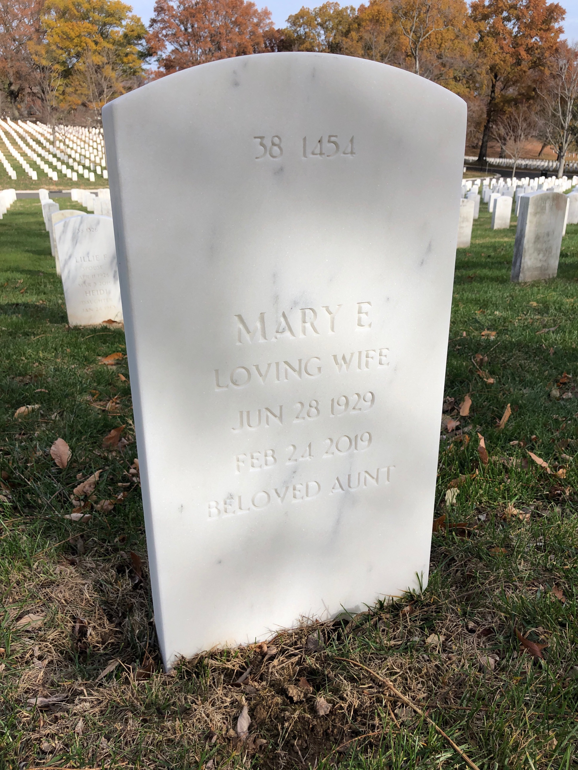 Back of headstone — Bertram Sheff