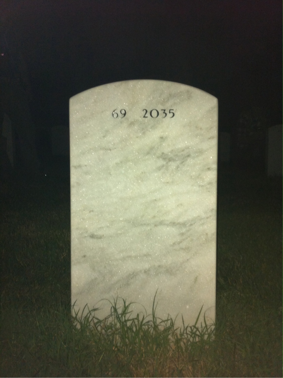 Back of headstone — Piotr Podgorski