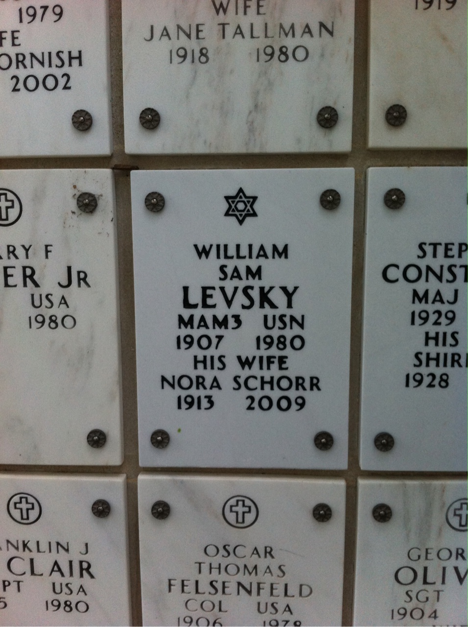 William S Levsky