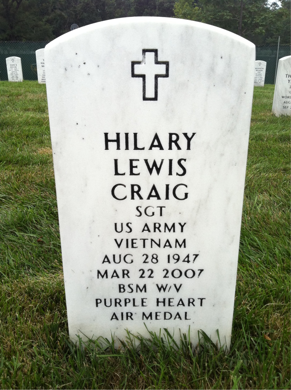 Hilary LEWIS Craig