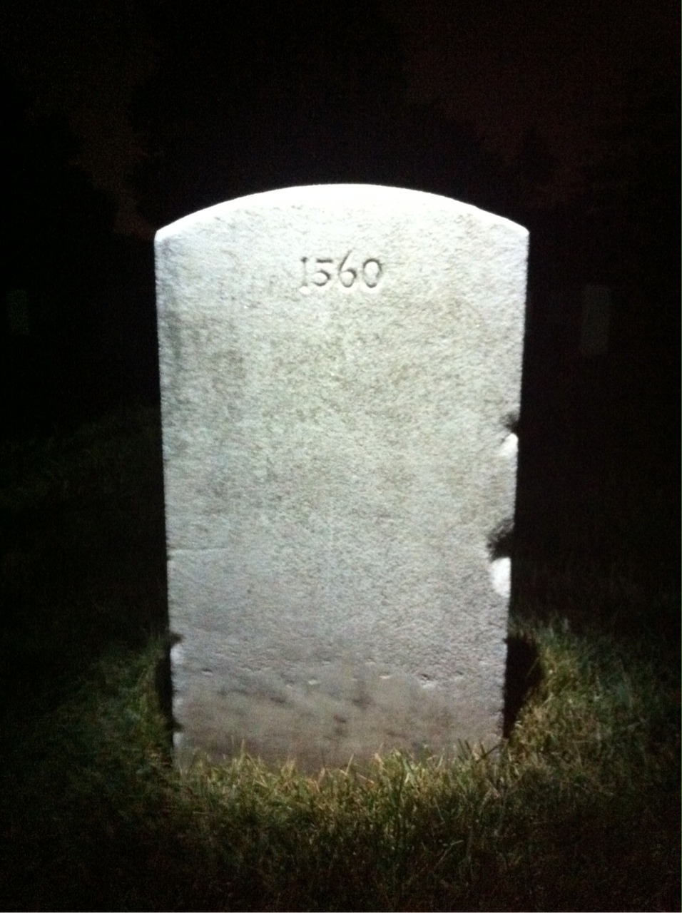 Back of headstone — Joseph Bakus