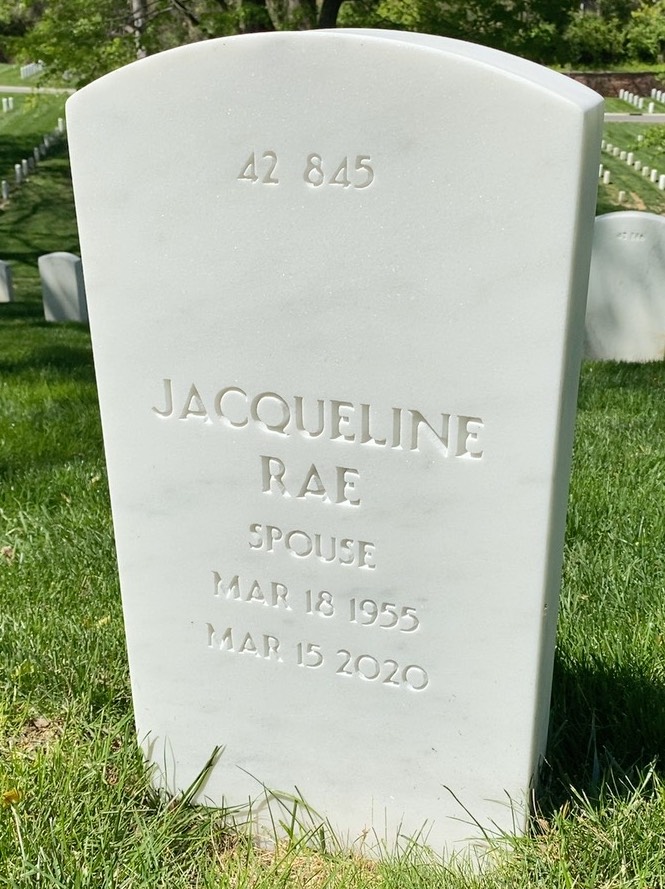 Back of headstone — Robert Brickett