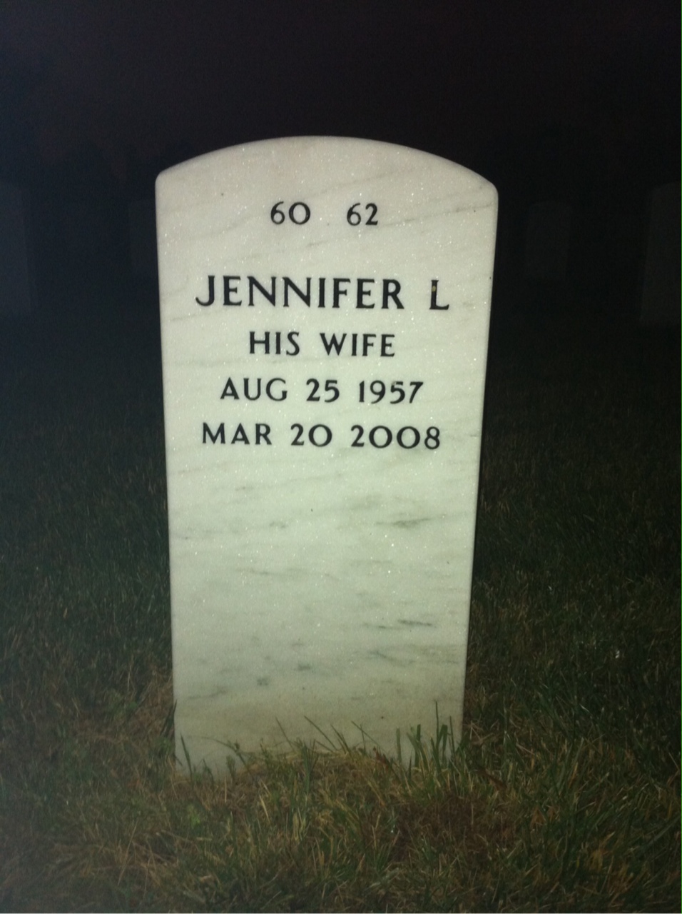 Back of headstone — Thomas Dollard