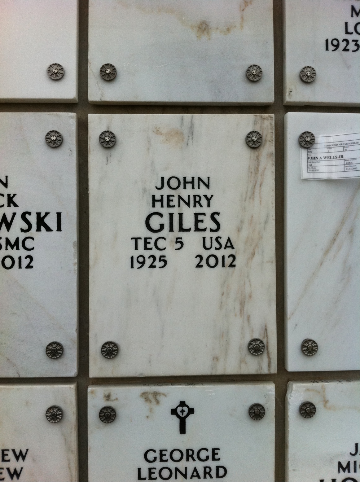 John D Giles