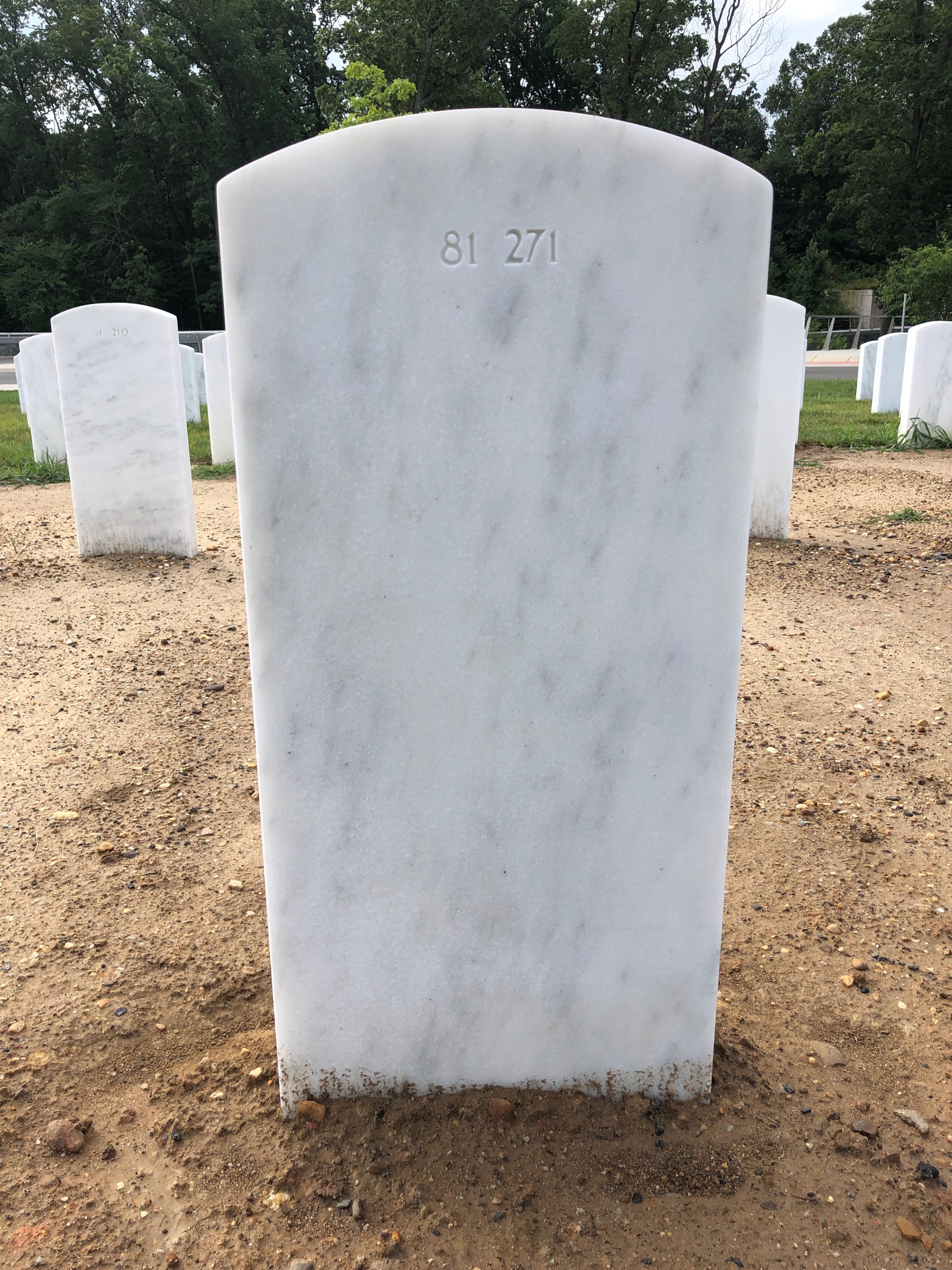Back of headstone — Phillip Melvin Duse