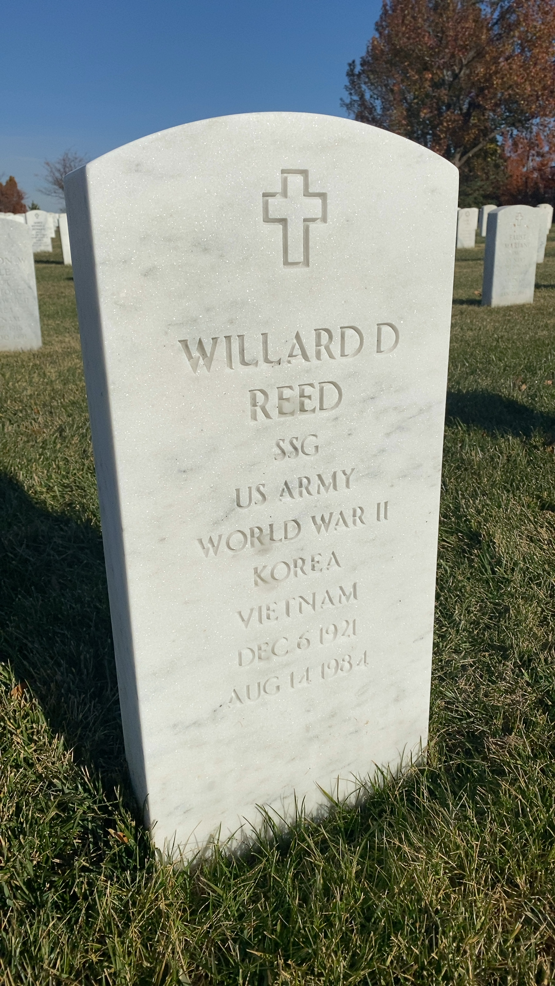 Willard D Reed