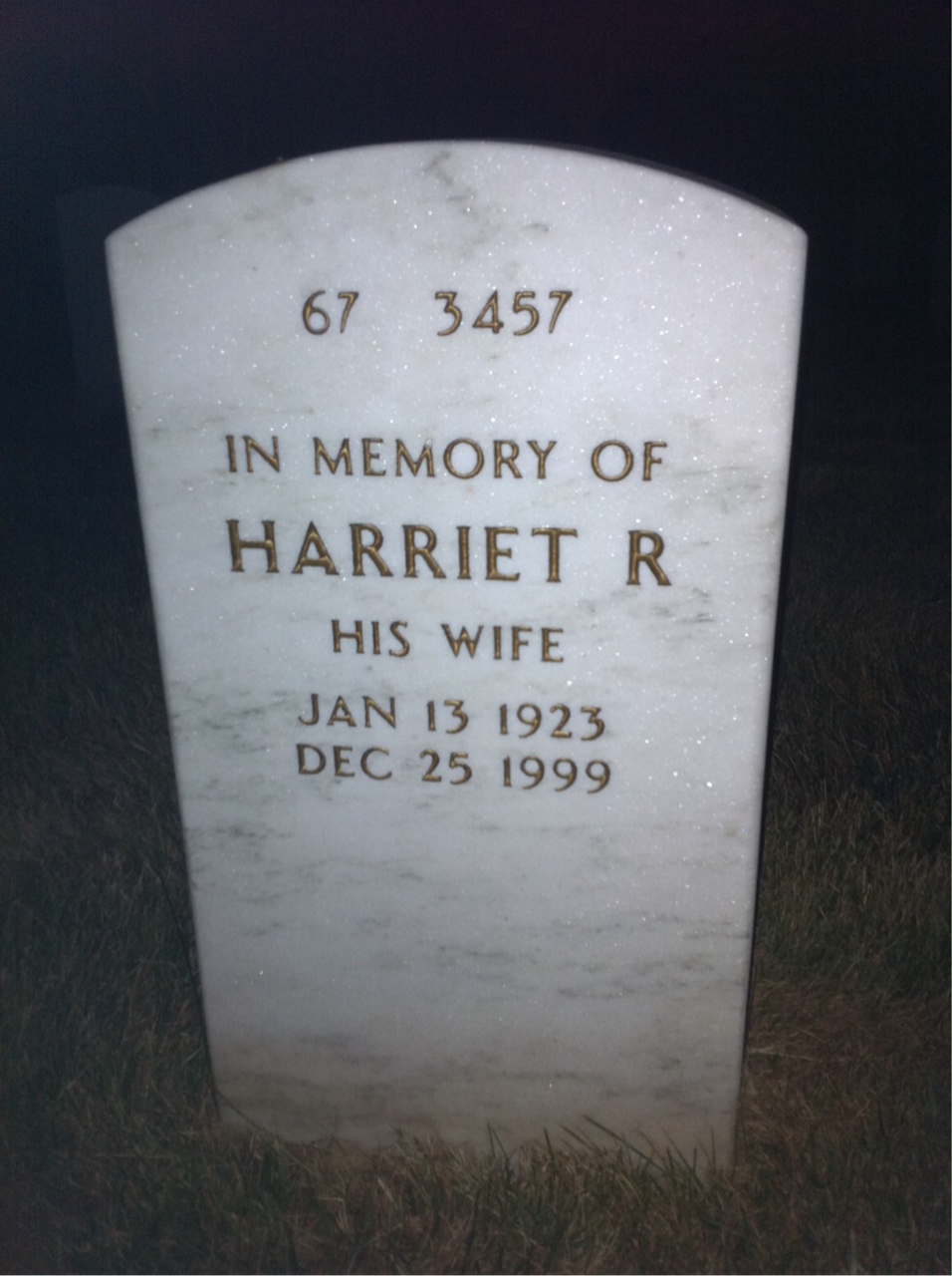 Headstone shared by 2 interments, including Rudolph B. Davila