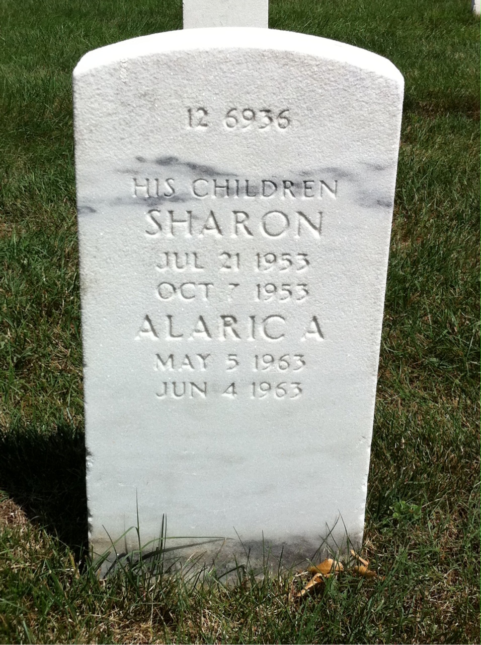 Back of headstone — Aloysius Austin