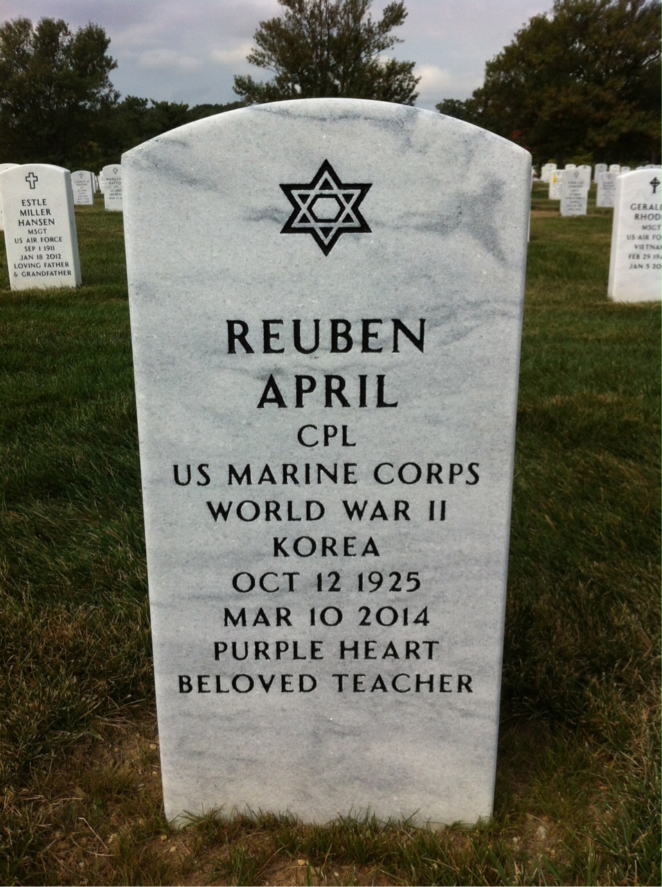 Reuben April