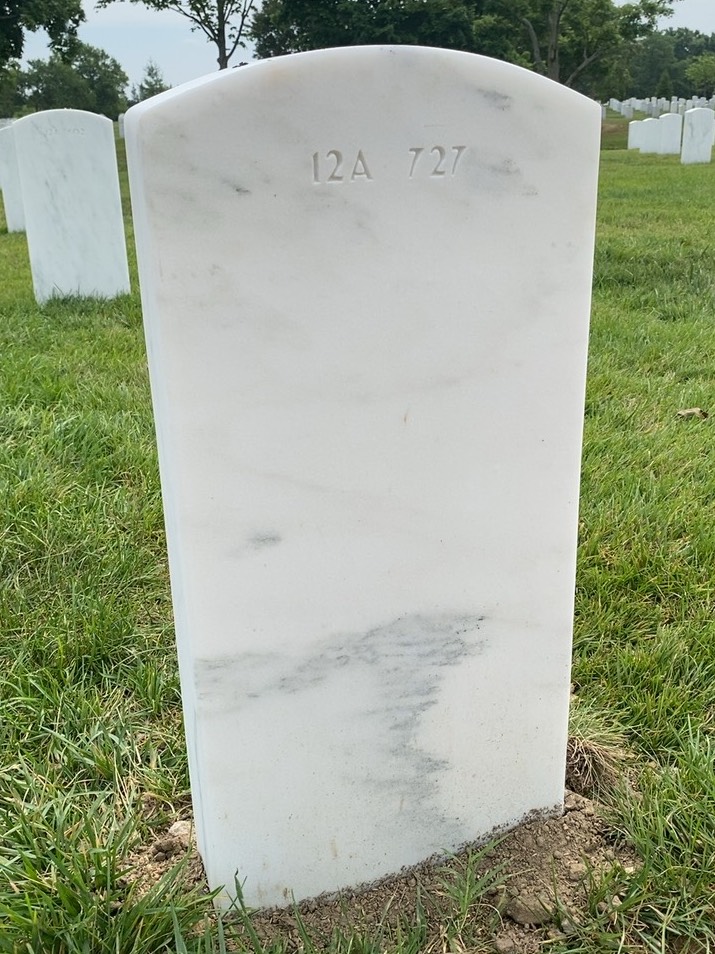 Back of headstone — Rayfel Bachiller