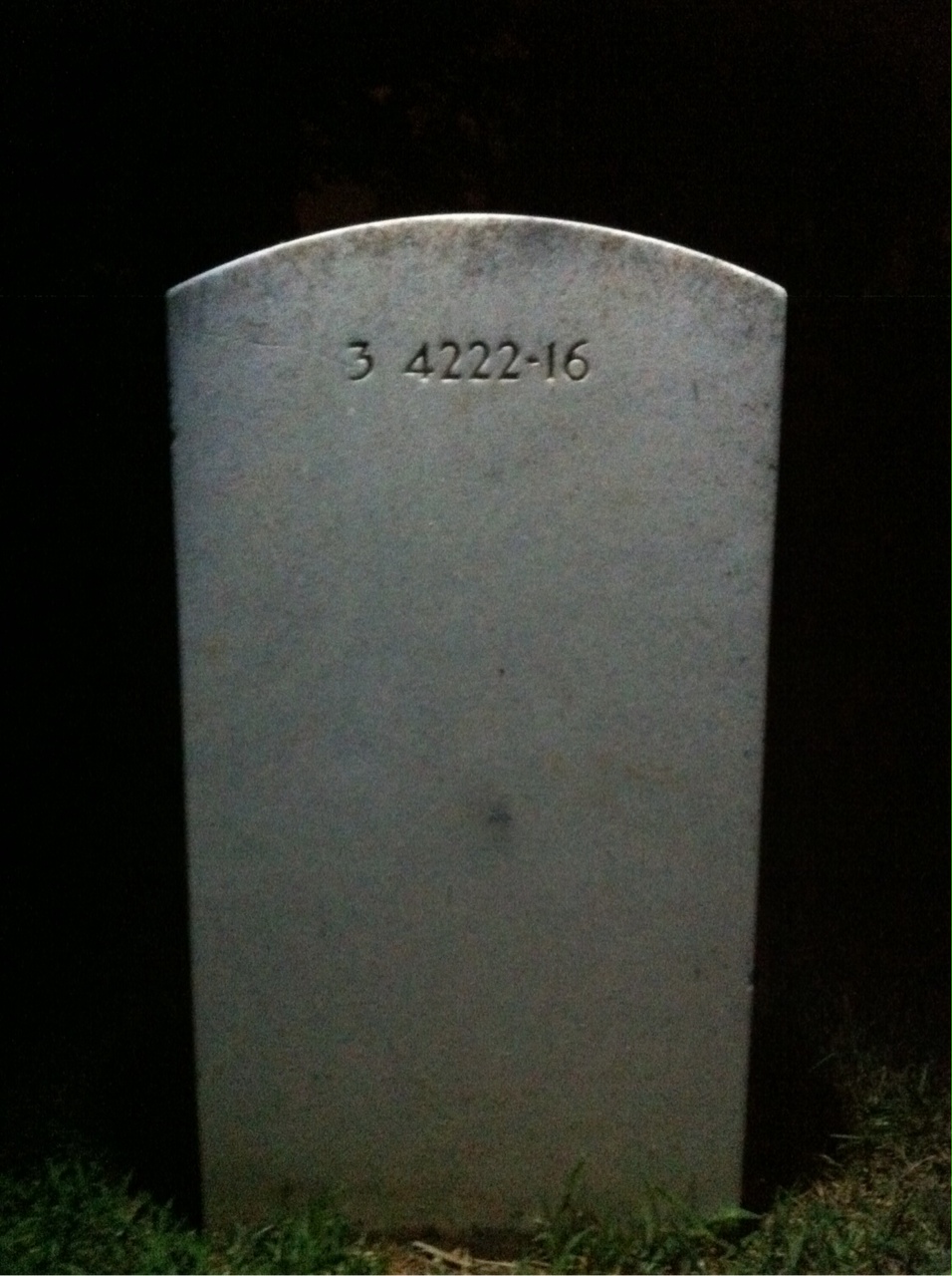Headstone of Edouard . M. Izac