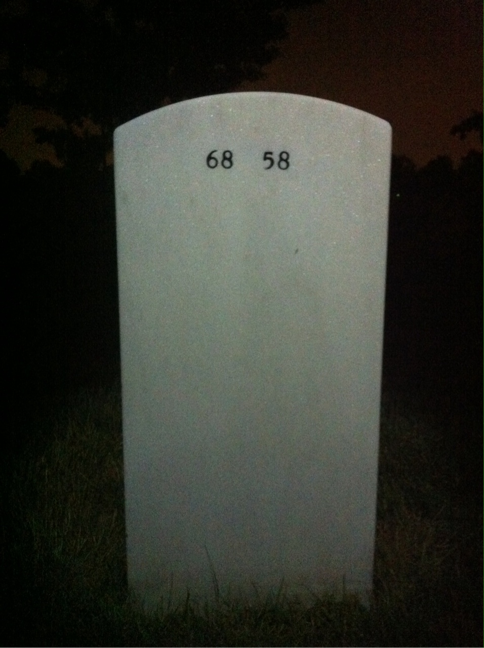 Back of headstone — Ramon Borja