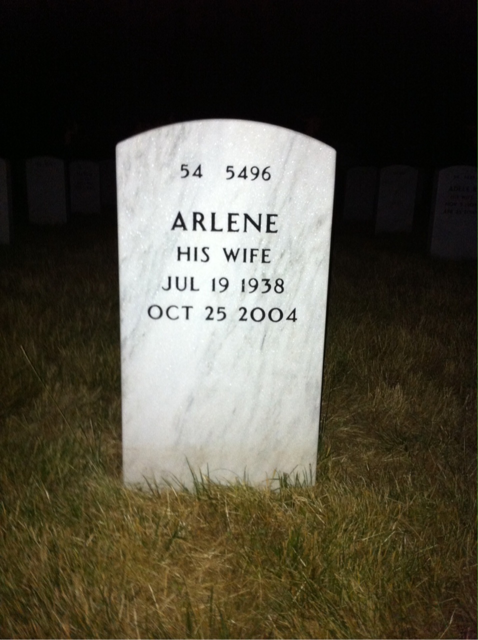 Back of headstone — Hyman Kann