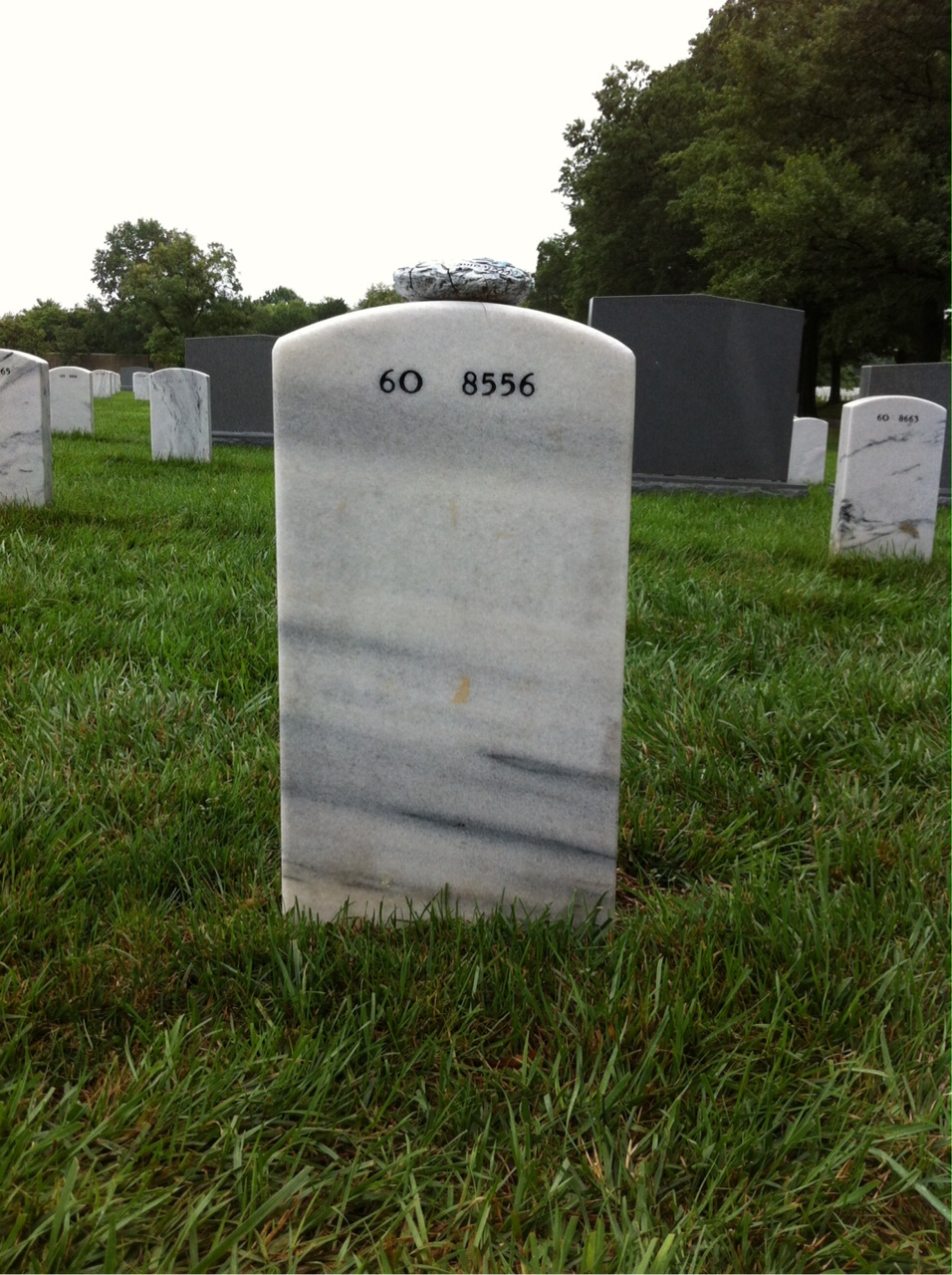 Back of headstone — Tenzin Samten