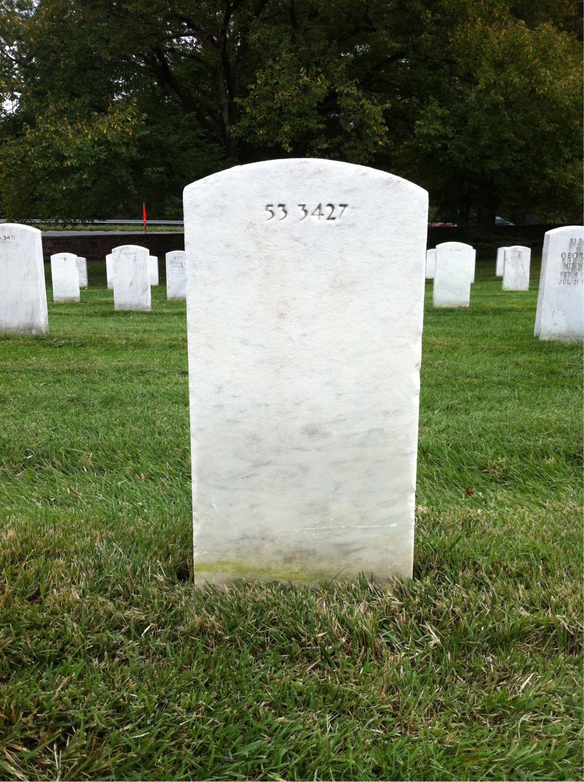 Back of headstone — James Bain