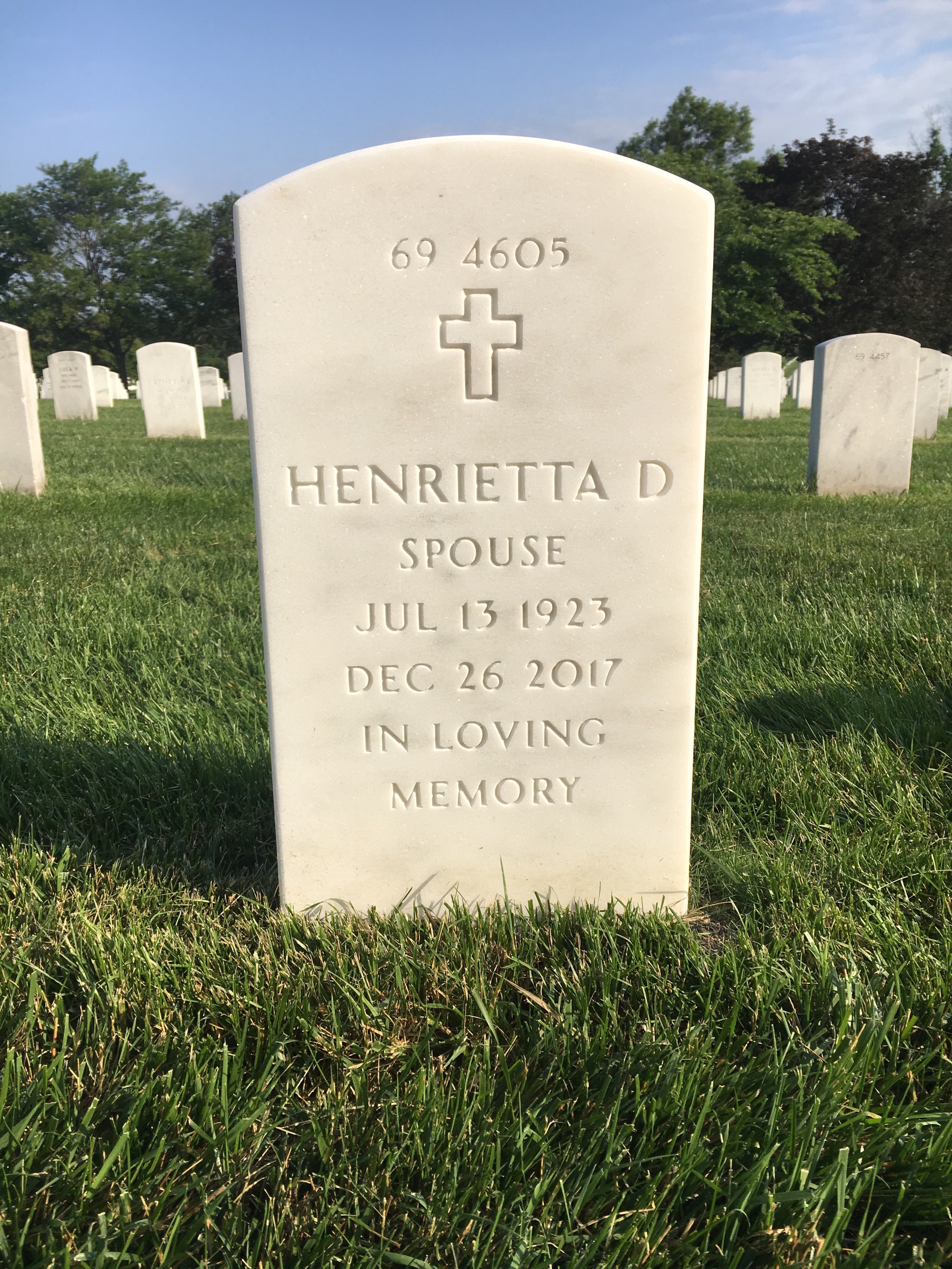 Back of headstone — Peter Falatovich