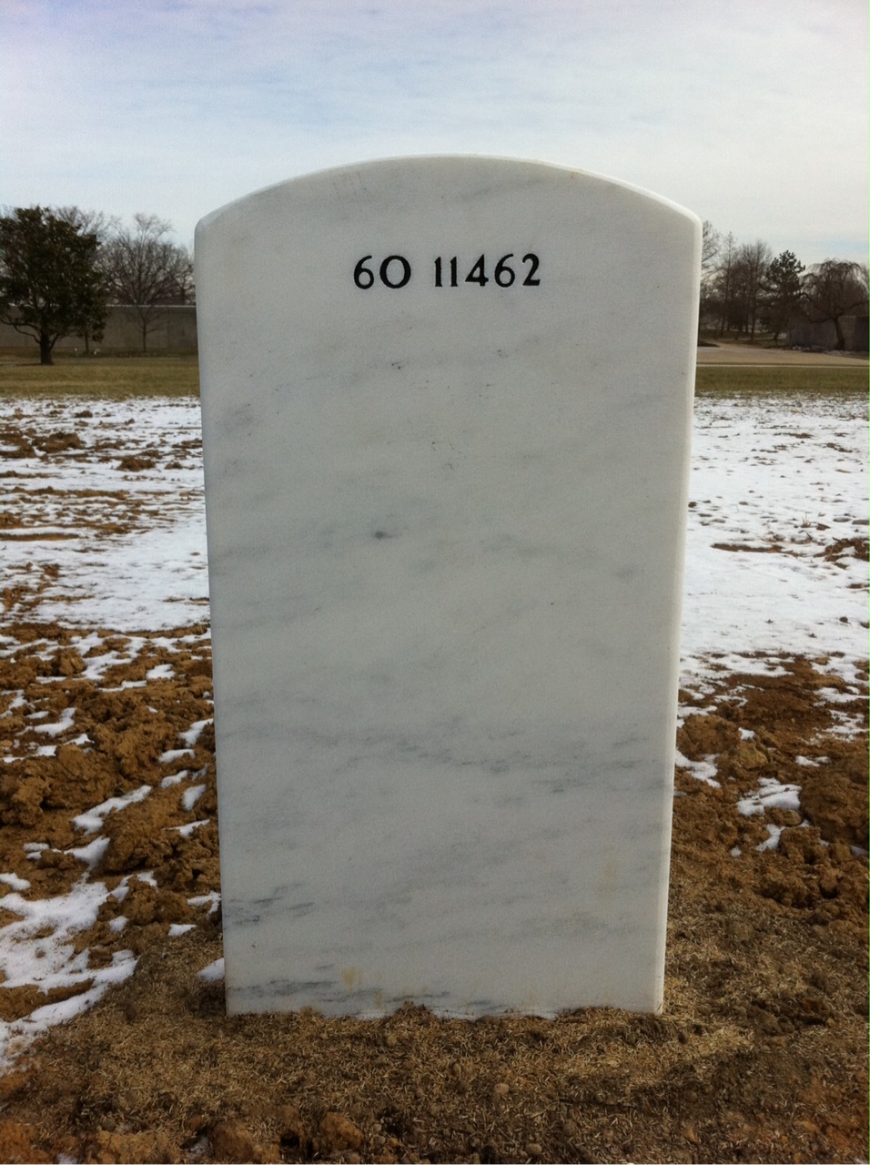 Back of headstone — Sean P Mcglynn