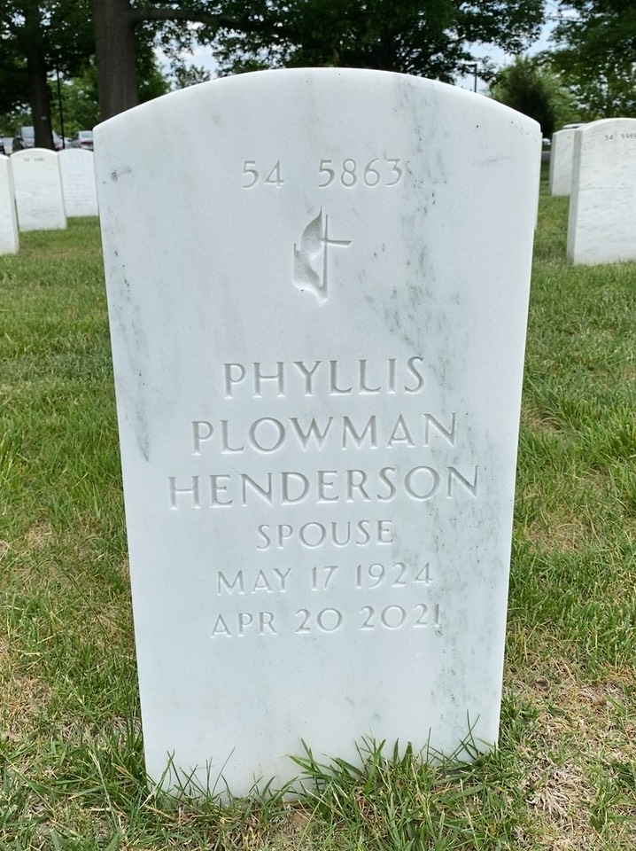 Back of headstone — Robert Anderson