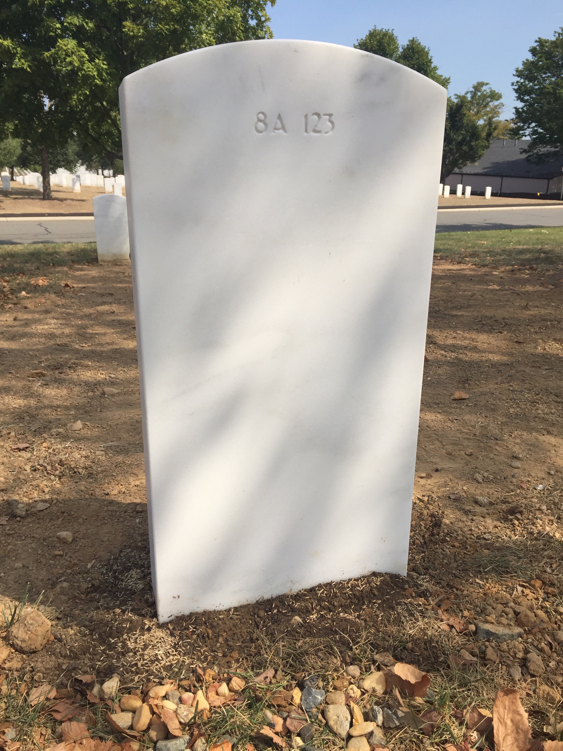 Back of headstone — Nicholas Peter Dimona
