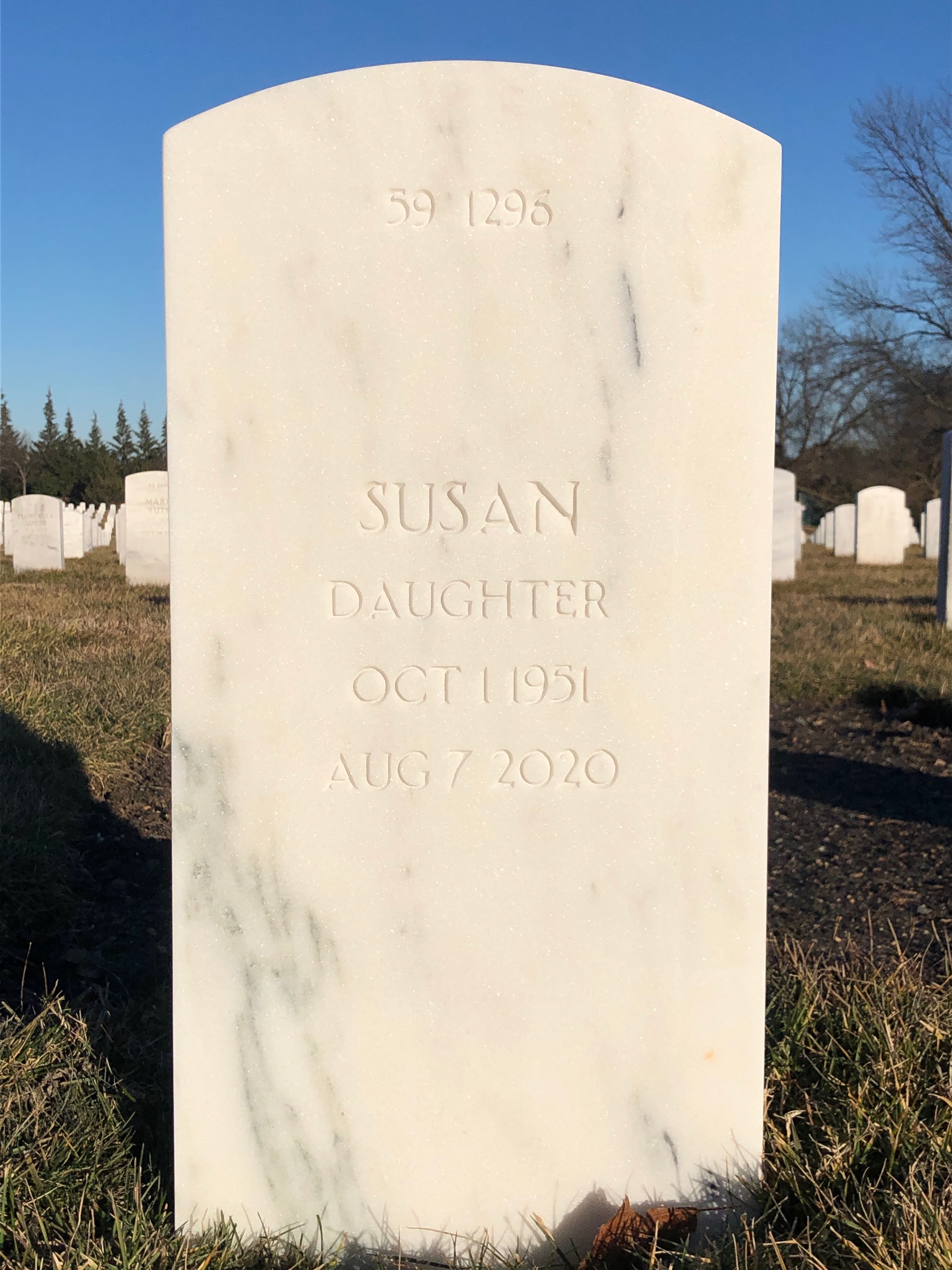 Back of headstone — John Mollish