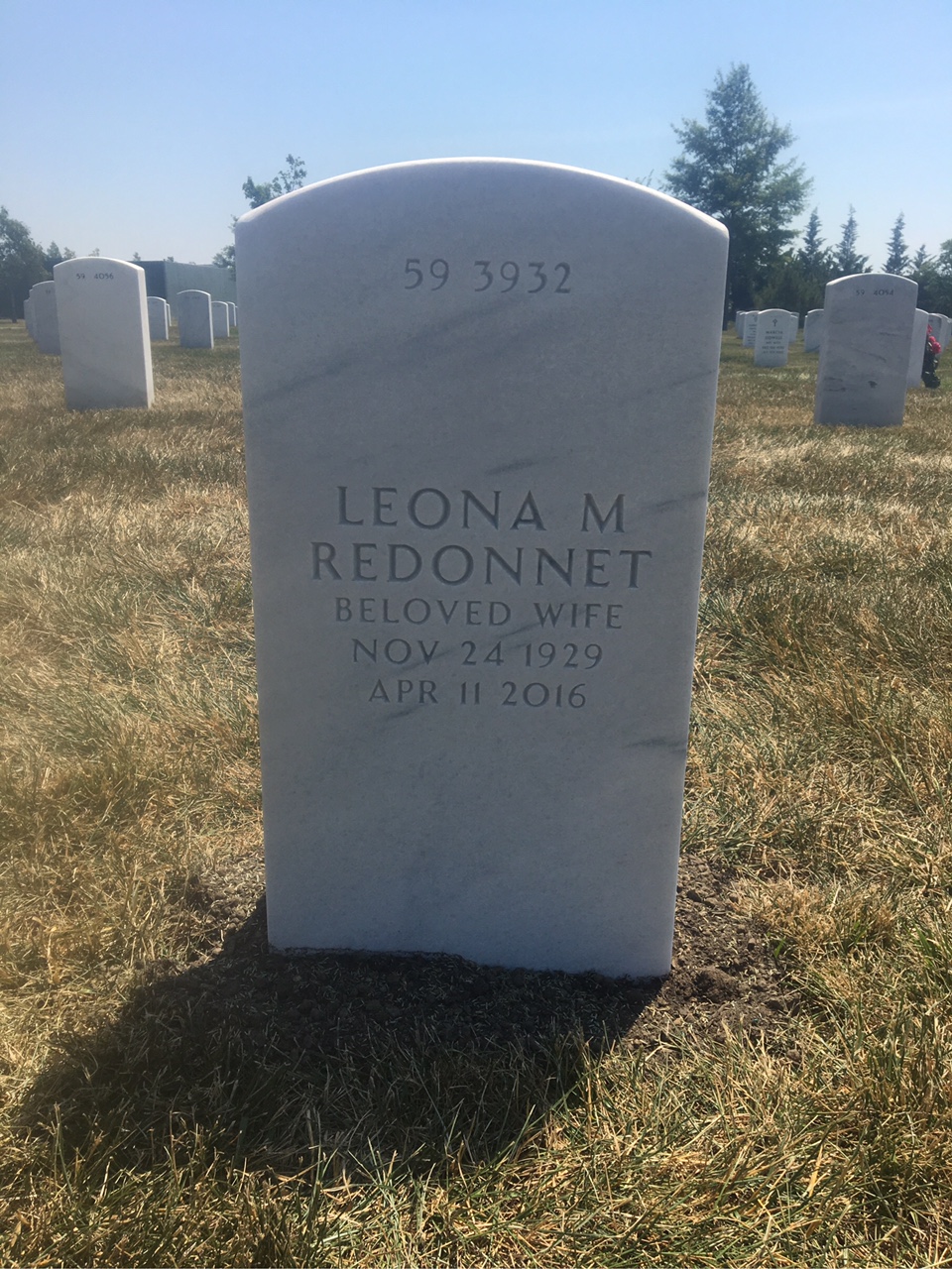 Back of headstone — Paul Egan