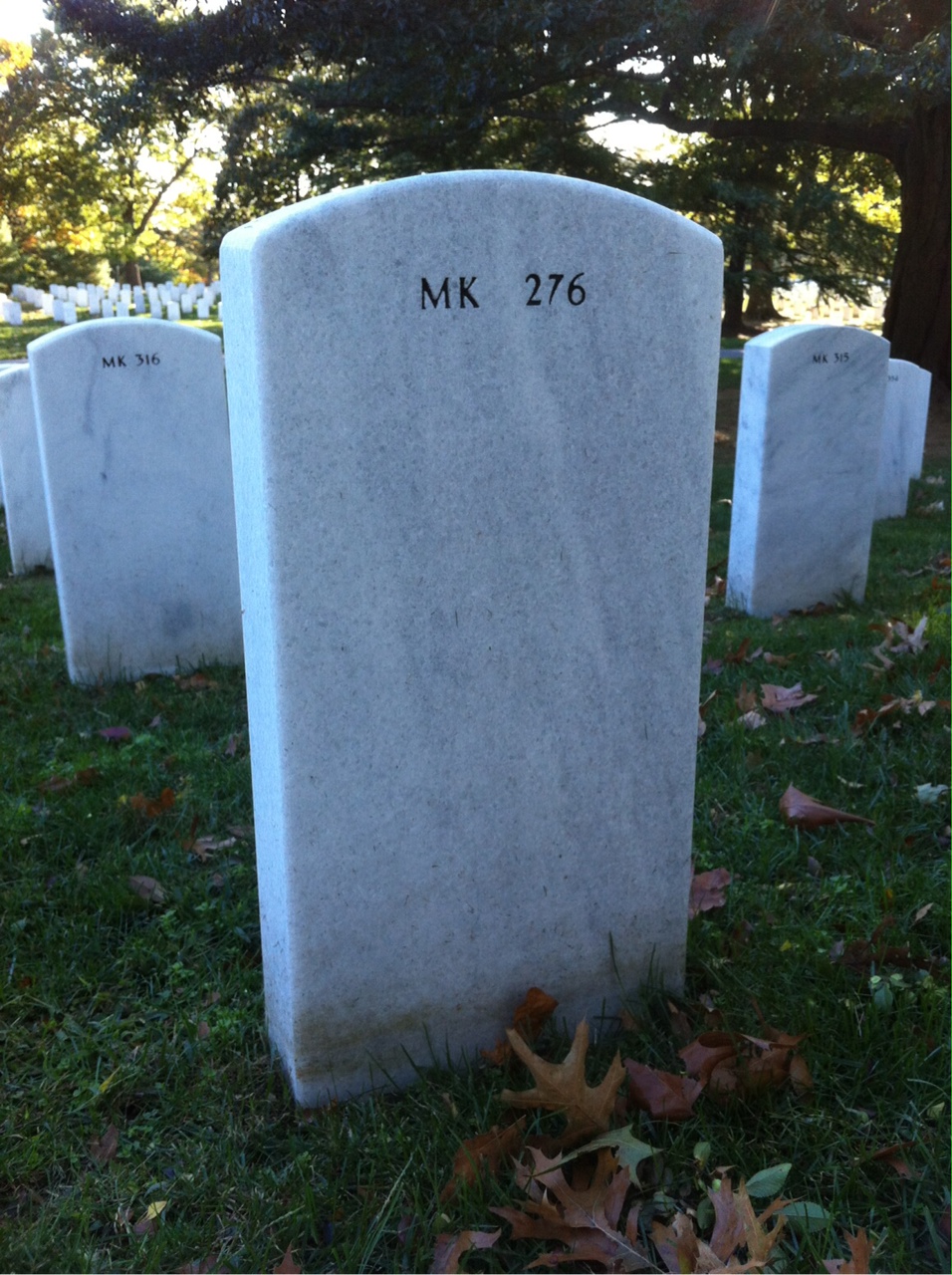 Back of headstone — Furman Brendle