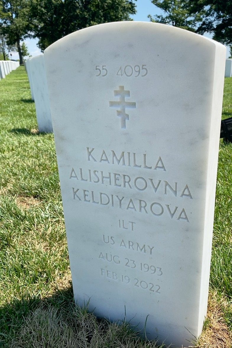 Back of headstone — Matthew Nino Farberov
