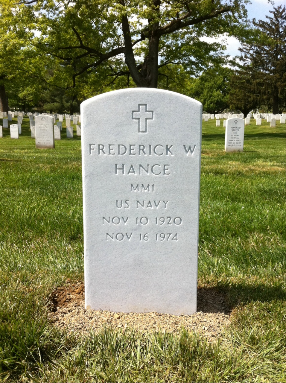 Frederick W Hance