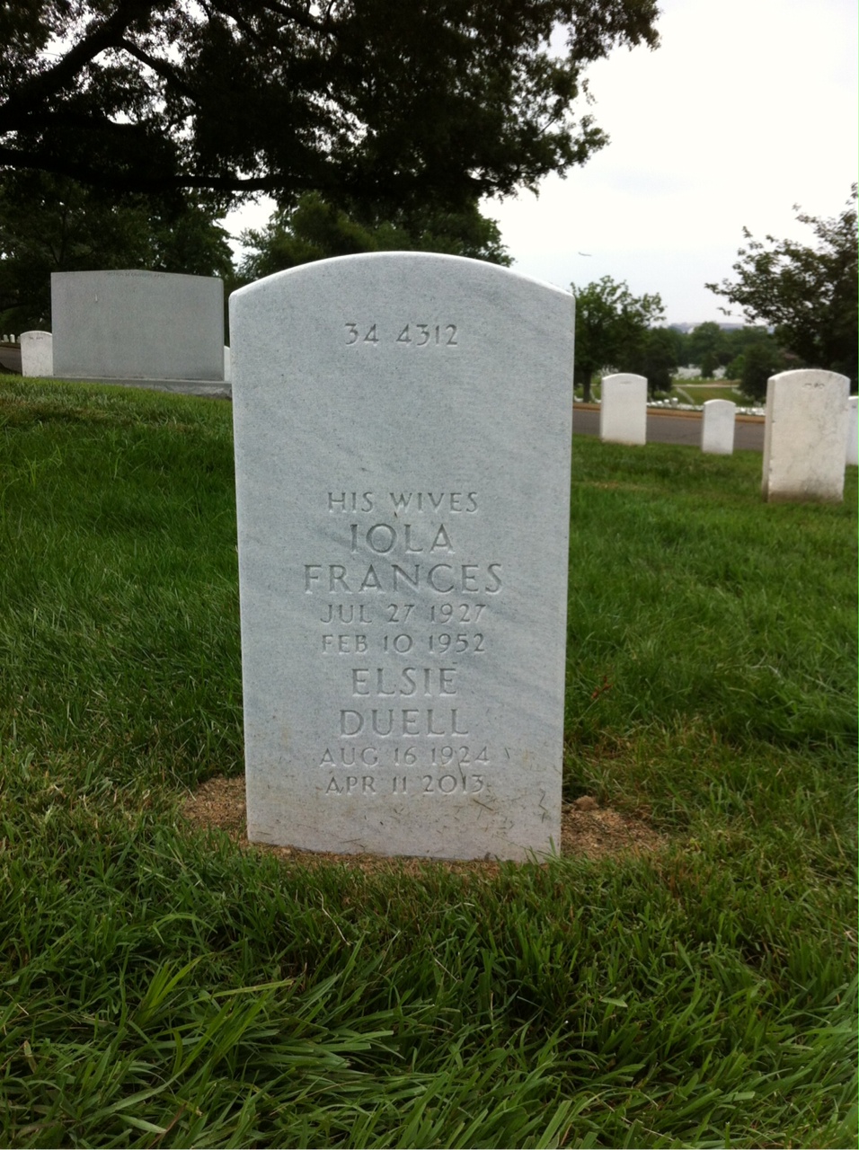 Back of headstone — Thomas Thornton
