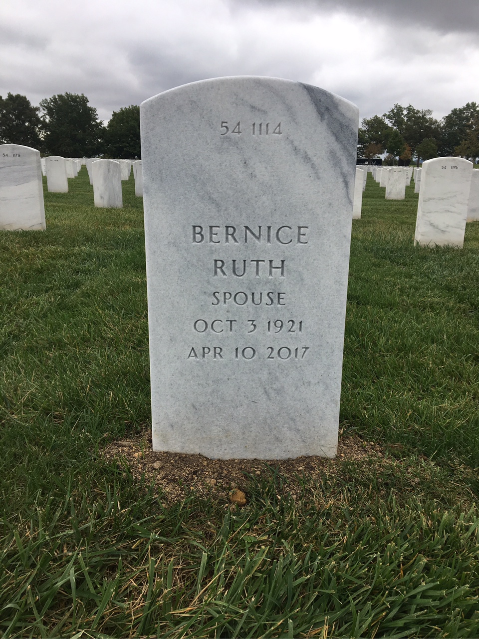 Back of headstone — Samuel Stavisky