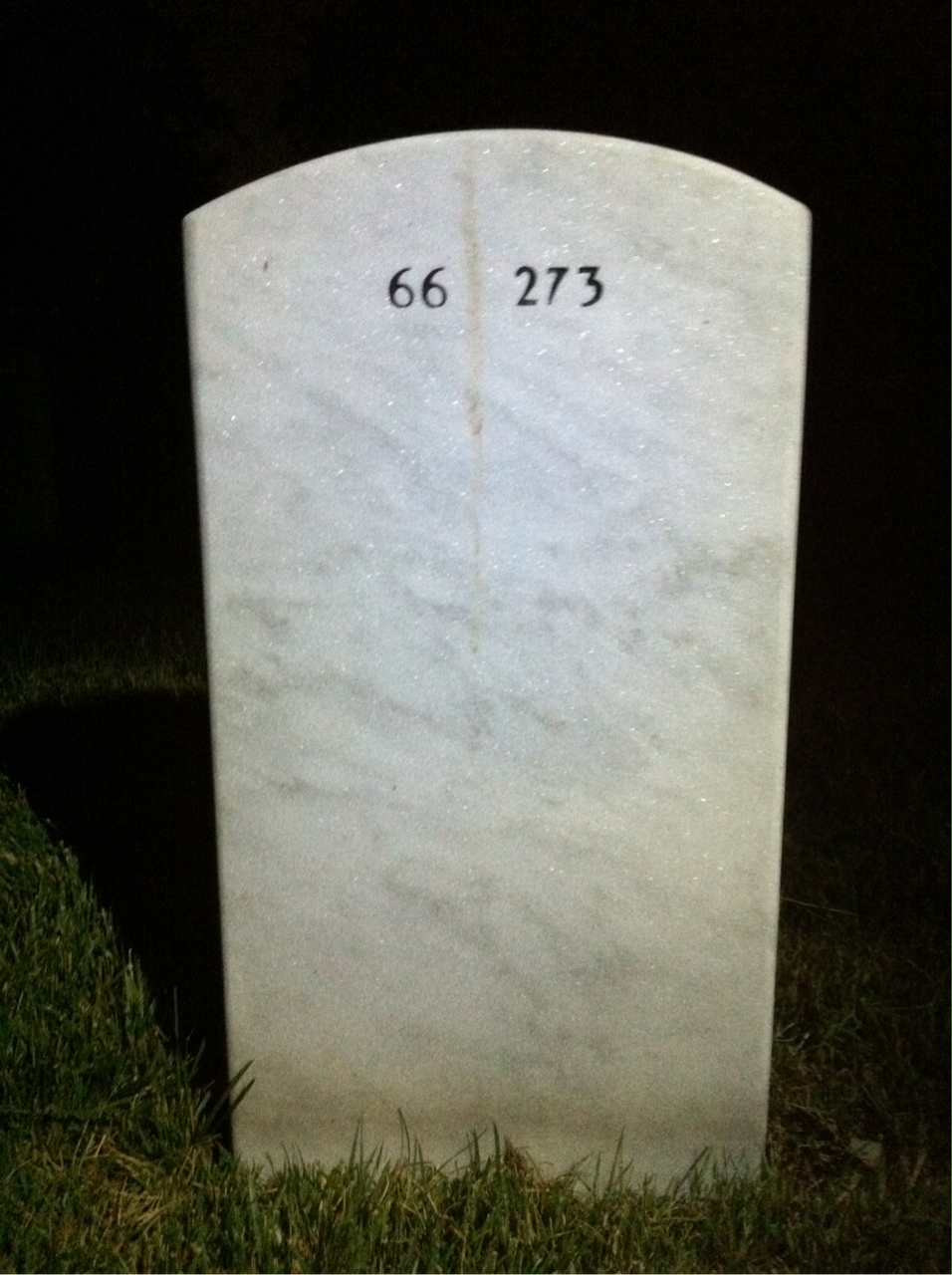 Back of headstone — Joseph Mcglade